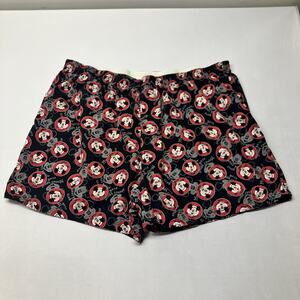 Y2K Mickey Mouse Clubhouse All Over Print Boxer Shorts  Black Size XL